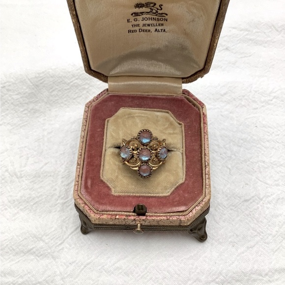 Antique 19th Century Saphiret Ladies Ring - Picture 3 of 7